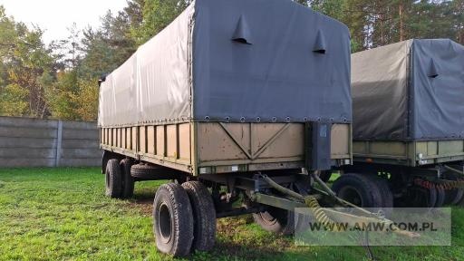 Przyczepa 2-os. D-616 AUTOSAN (ład. 11 500 kg) 